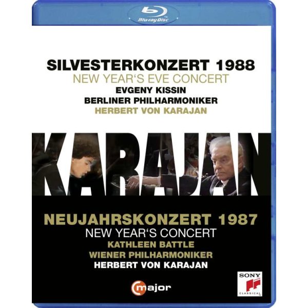 Serge Prokofieff (1891-1953) - Herbert von Karajan - Silvesterkonzert Berlin 1988 / Neujahrskonzert Wien 1987 -   - (Blu-ray Video / Classic)