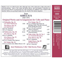 Jean Sibelius (1865-1957) - Werke & Arrangements für Cello & Klavier -   - (CD / W)