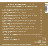 Karol Szymanowski (1882-1937) - Transkriptionen für Flöte & Klavier -   - (CD / T)