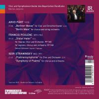 Arvo Pärt - Mariss Jansons dirigiert Chorwerke von Pärt,Poulenc,Strawinsky -   - (CD / Titel: A-G)