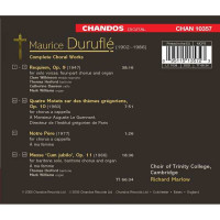 Maurice Durufle (1902-1986) - Requiem op.9 -   - (CD / Titel: H-Z)