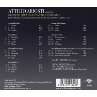 Attilio Ariosti (1666-1729) - Lessons Nr.1-6 für Viola damore & Bc (London 1724) -   - (CD / L)