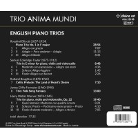 Rosalind Ellicott (1857-1924) - Trio Anima Mundi - English Piano Trios -   - (CD / T)