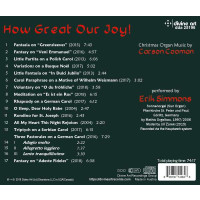 Carson Cooman - Orgelwerke "How Great Our Joy" -   - (CD / C)