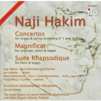 Naji Hakim - Orgelkonzerte Nr.1 & 3 -   - (CD / O)