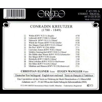 Conradin Kreutzer (1780-1849) - Lieder -   - (CD / L)