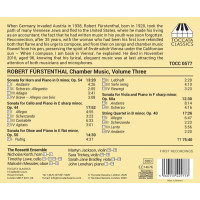 Robert Fürstenthal (1920-2016) - Kammermusik Vol.3 -   - (CD / R)