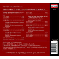 Antonio Vivaldi (1678-1741) - Oboensonaten RV 28,34,53,81,779 -   - (CD / O)