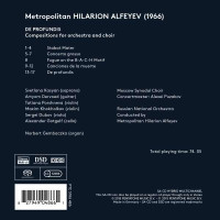 Hilarion Alfeyev - De Profundis -   - (SACD / H)