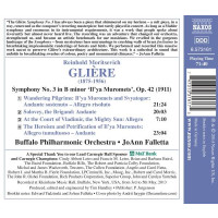 Reinhold Gliere (1875-1956) - Symphonie Nr.3 "Ilya...