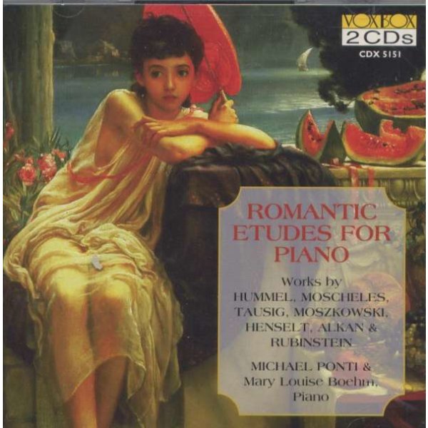 Johann Nepomuk Hummel (1778-1837) - Michael Ponti spielt Romantische Etüden -   - (CD / M)