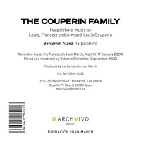 Francois Couperin (1668-1733) - Benjamin Alard - The Couperin Family -   - (CD / Titel: A-G)