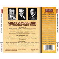 Richard Wagner (1813-1883) - Great Conductors At The Metropolitan Opera -   - (CD / R)