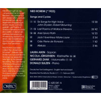 Ned Rorem - Songs & Cycles -   - (CD / S)