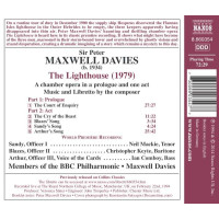 Peter Maxwell Davies (1934-2016) - The Lighthouse...