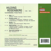 Hilding Rosenberg (1892-1985) - Klavierwerke -   - (CD / K)