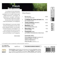 Franck Bedrossian - Manifesto für 8 Bläser -   - (CD / M)