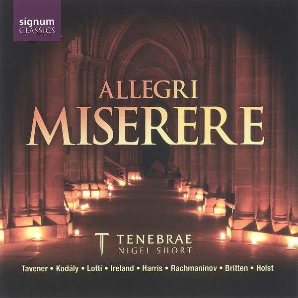 John Tavener (1944-2013) - Tenebrae - Allegri Miserere -   - (CD / Titel: H-Z)