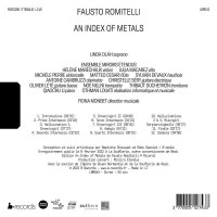 Fausto Romitelli (1963-2004) - An Index of Metals (Oper) -   - (CD / A)