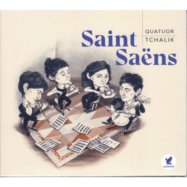 Camille Saint-Saens (1835-1921) - Streichquartette Nr.1 & 2 (opp.112 & 153) -   - (CD / S)