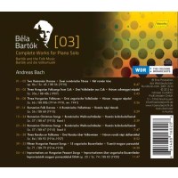 Bela Bartok (1881-1945) - Das Klavierwerk Vol. 3 - Bartok und die Volksmusik -   - (CD / D)