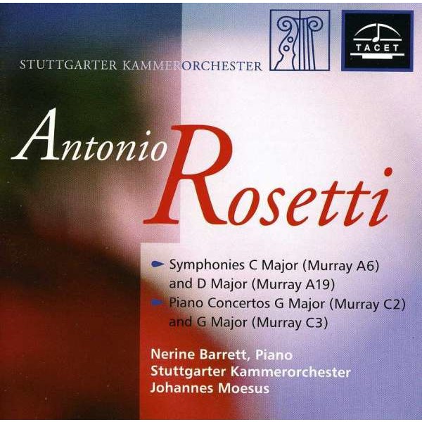 Antonio Rosetti (1750-1792) - Klavierkonzerte Murray C2 & 3 (Kaul III Nr.1 & 2) -   - (CD / K)