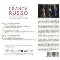 Robert Schumann (1810-1856) - Franck Russo - A la nuit -   - (CD / F)