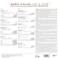 Giacomo Puccini (1858-1924) - Maria Callas - Live & Alive (Remastered Live Recordings) (180g) -   - (Vinyl / Classic)