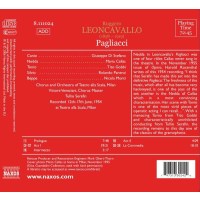 Ruggero Leoncavallo (1857-1919) - Pagliacci -   - (CD / P)