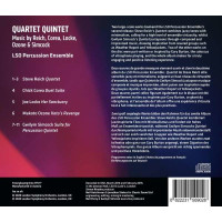 Steve Reich - LSO Percussion Ensemble - Quartet Quintet -   - (CD / L)