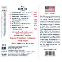 Peter Boyer - Orchesterwerke -   - (CD / O)