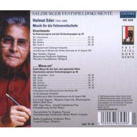 Helmut Eder (1916-2005) - Große Messe op. 86 "Missa est" -   - (CD / G)