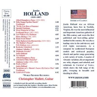 Justin Holland (1819-1887) - Werke & Arrangements für Gitarre -   - (CD / W)