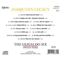 Johannes Ockeghem (1430-1497) - The Gesualdo Six -...