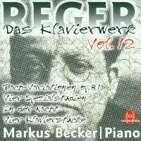 Max Reger (1873-1916) - Das Klavierwerk Vol.12 -   - (CD...