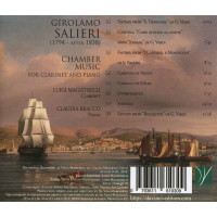 Girolamo Salieri (1794-1838) - Kammermusik für Klarinette & Klavier -   - (CD / K)