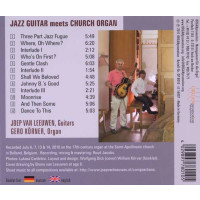 - Jazz Guitar meets Church Organ -   - (CD / J)