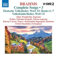 Johannes Brahms (1833-1897) - Sämtliche Lieder Vol.3...