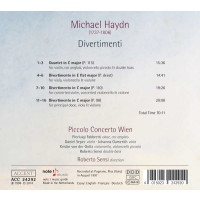 Michael Haydn (1737-1806) - Divertimenti Es-Dur, C-Dur, C-Dur (P.deest, P.98, P.110) -   - (CD / D)