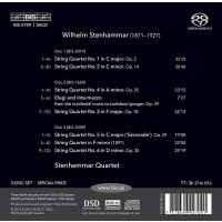 Wilhelm Stenhammar (1871-1927) - Sämtliche Streichquartette -   - (Classic / SACD)