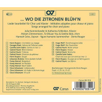 Henri Duparc (1848-1933) - figure humaine kammerchor - ...Wo die Zitronen blühn -   - (CD / F)