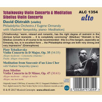 Peter Iljitsch Tschaikowsky (1840-1893) - Violinkonzert op.35 -   - (CD / V)