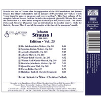 Johann Strauss I (1804-1849) - Johann Strauss Edition Vol.25 -   - (CD / J)