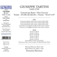 Giuseppe Tartini (1692-1770) - Flötenkonzerte G.291,293,294 -   - (CD / F)