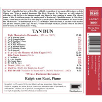 Tan Dun - Eight Memories in Watercolor -   - (CD / E)