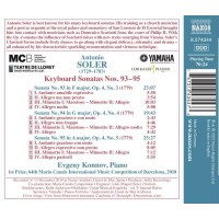 Antonio Soler (1729-1783) - Klaviersonaten -   - (CD / K)