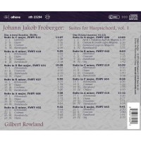 Johann Jacob Froberger (1616-1667) - Cembalosuiten Vol.1...