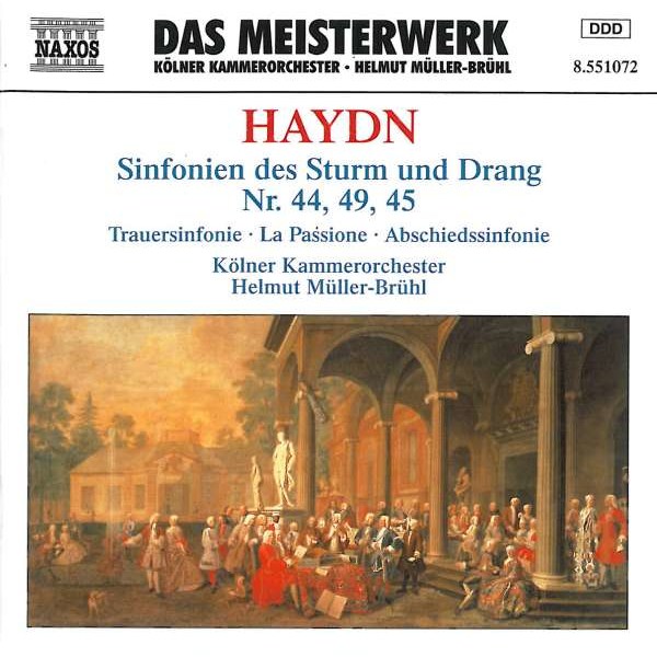 Joseph Haydn (1732-1809) - Symphonien Nr.44,45,49 -   - (CD / S)