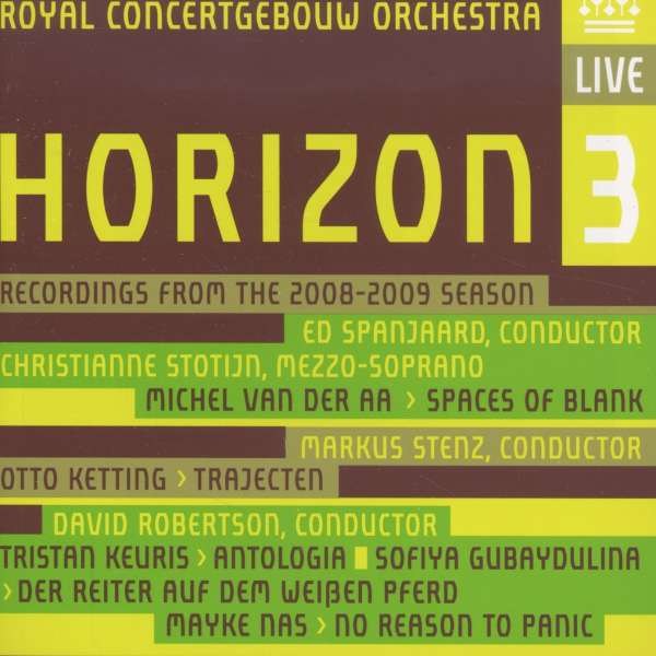 Michel van der Aa - Concertgebouw Orchestra - Horizon 3 -   - (SACD / M)