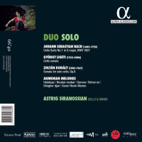 Johann Sebastian Bach (1685-1750) - Astrig Siranossian - Duo Solo -   - (CD / Titel: H-Z)